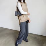 ニットセーター タンクトップ レディース | Doux Belle  | 詳細画像5 