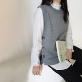 ニットセーター タンクトップ レディース | Doux Belle  | 詳細画像20 