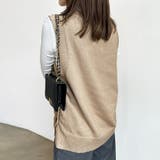 ニットセーター タンクトップ レディース | Doux Belle  | 詳細画像4 