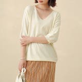 サマーニット レディース 半袖 | Doux Belle  | 詳細画像1 