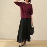 サマーニット レディース 半袖 | Doux Belle  | 詳細画像28 