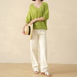 サマーニット レディース 半袖 | Doux Belle  | 詳細画像40 