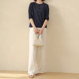 サマーニット レディース 半袖 | Doux Belle  | 詳細画像47 