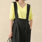 レモン | サマーニット レディース 半袖 | Doux Belle 