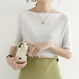 ホワイト | サマーニット ニット セーター | Doux Belle 
