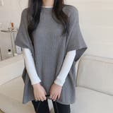 グレー | トップス 上着 ケープ | Doux Belle 