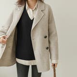 Vネックノースリーブニットベスト | Doux Belle  | 詳細画像14 