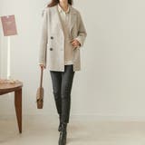 Vネックノースリーブニットベスト | Doux Belle  | 詳細画像6 