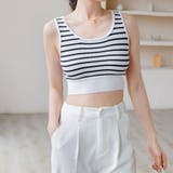 タンクトップ ニットタンクトップ サマーニット | Doux Belle | 詳細画像1