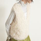 前後2wayVネックシャギーニット モールフェザー シャギーニット | Doux Belle  | 詳細画像1 