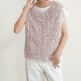 前後2wayVネックシャギーニット モールフェザー シャギーニット | Doux Belle  | 詳細画像12 