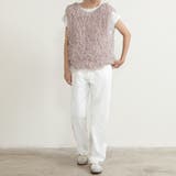 前後2wayVネックシャギーニット モールフェザー シャギーニット | Doux Belle  | 詳細画像14 