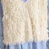 前後2wayVネックシャギーニット モールフェザー シャギーニット | Doux Belle  | 詳細画像20 