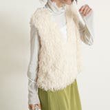 前後2wayVネックシャギーニット モールフェザー シャギーニット | Doux Belle  | 詳細画像5 