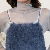 トップス ビスチェ テープヤーン キャミベスト シャギー | Doux Belle  | 詳細画像26 