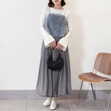 トップス ビスチェ テープヤーン キャミベスト シャギー | Doux Belle  | 詳細画像4 