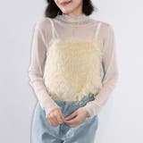 エクリュ | トップス ビスチェ テープヤーン キャミベスト シャギー | Doux Belle 