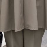 ペプラムシルエット ボタン付き ラウンドネック | Doux Belle  | 詳細画像24 