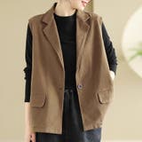 テーラード風ベスト | Doux Belle  | 詳細画像1 