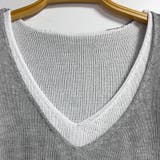 Vネックノースリーブニットトップス レディース トップス | Doux Belle  | 詳細画像19 