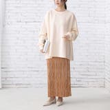 長袖トップス 体型カバー カジュアル | Doux Belle  | 詳細画像15 