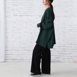 長袖トップス 体型カバー カジュアル | Doux Belle  | 詳細画像2 