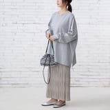 長袖トップス 体型カバー カジュアル | Doux Belle  | 詳細画像22 