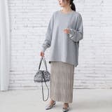 長袖トップス 体型カバー カジュアル | Doux Belle  | 詳細画像24 