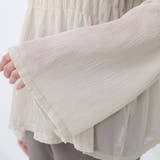 長袖トップス 女性らしい 透け | Doux Belle | 詳細画像13