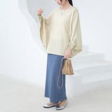 長袖トップス 体型カバー 無地 | Doux Belle  | 詳細画像10 