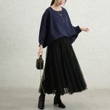 長袖トップス 体型カバー 無地 | Doux Belle  | 詳細画像16 