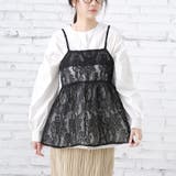 トップス キャミソール 透け | Doux Belle  | 詳細画像1 