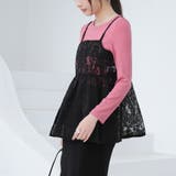 トップス キャミソール 透け | Doux Belle  | 詳細画像6 