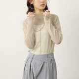 トップス カットソー シアー | Doux Belle  | 詳細画像1 