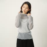 トップス カットソー シアー | Doux Belle  | 詳細画像9 