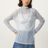 グレー | トップス カットソー 透け感 | Doux Belle 