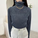 フォギーブルー | トップス カットソー シンプル | Doux Belle 