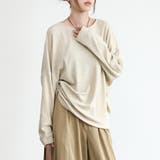 オーバーサイズ トップス カットソー 長袖 ロングT モモンガ風 | Doux Belle | 詳細画像6