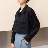 ブラック | トップス 長袖 レディースファッション | Doux Belle 