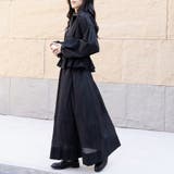 ペプラムジャケット アウター フロントジップ | Doux Belle  | 詳細画像13 