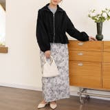 ペプラムジャケット アウター フロントジップ | Doux Belle  | 詳細画像15 