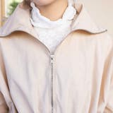 ペプラムジャケット アウター フロントジップ | Doux Belle  | 詳細画像17 