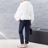 ペプラムジャケット アウター フロントジップ | Doux Belle  | 詳細画像8 