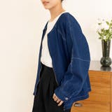 インディゴ | トップス 長袖 レディースファッション | Doux Belle 