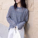 ネイビー | トップス 長袖 レディースファッション | Doux Belle 