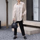 シアーシャツ ロング丈 ポケット付き | Doux Belle  | 詳細画像10 