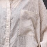 シアーシャツ ロング丈 ポケット付き | Doux Belle  | 詳細画像19 