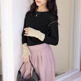 バイカラートップス | Doux Belle  | 詳細画像15 