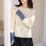 バイカラートップス | Doux Belle  | 詳細画像2 