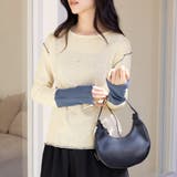 バイカラートップス | Doux Belle  | 詳細画像3 